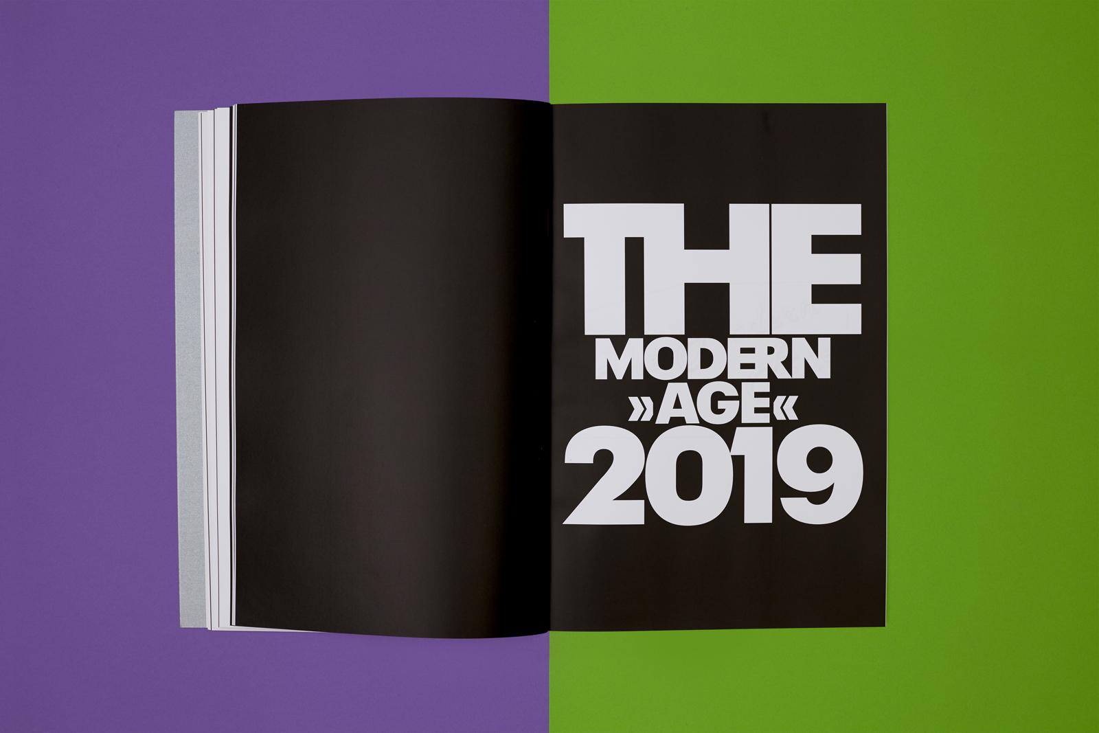 Pages intérieures de la publication The Modern Age 4/21